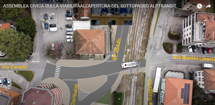 La proposta di viabilità del Comune di Laveno Mombello