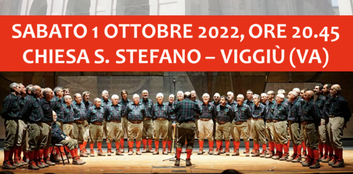 Quarantacinque anni di AIDO Viggiù Saltrio Clivio: Coro Monte Cauriol di Genova ospite d'onore