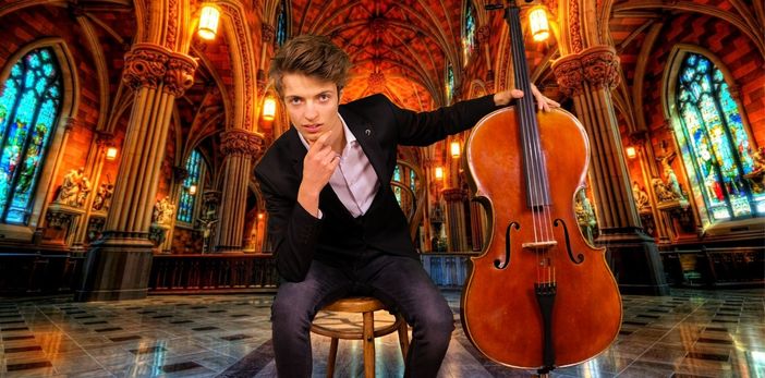 Tommaso Losito, 18 anni, violoncellista varesino Tommaso Losito, 18 anni, violoncellista varesino