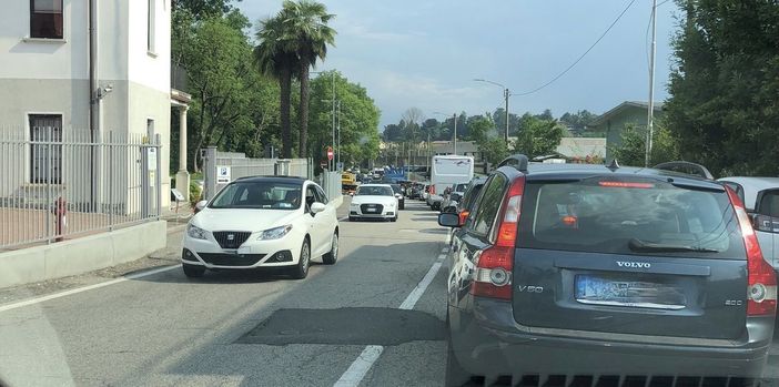 Le code di questo pomeriggio dopo l'incidente