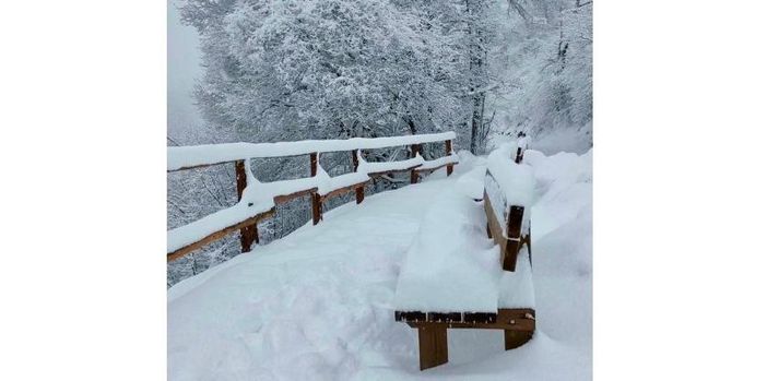 Il belvedere del Campo dei Fiori nell'immagine di Paola Prestinoni postata dalla pagina Facebook del Comune di Varese