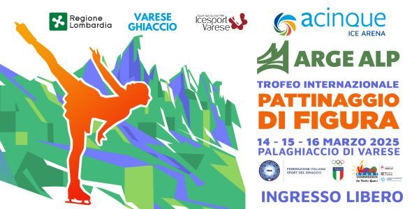 Arge Alp 2025: il grande pattinaggio internazionale arriva a Varese