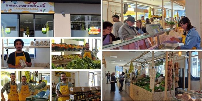 Il nuovo mercato coperto di Varese in viale Valganna 128 Il nuovo mercato coperto di Varese in viale Valganna 128