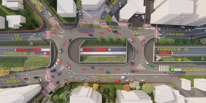 Domani scatta la rivoluzione della viabilità con il nuovo largo Flaiano. Ecco tutte le manovre che potrete fare