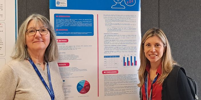 Da sinistra la dottoressa Simona Vernocchi e la dottoressa Samuela Cattaneo