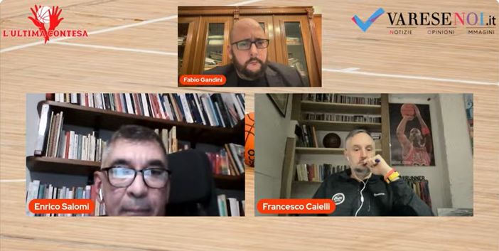 Enrico Salomi e Francesco Caielli, ospiti ieri sera de L'Ultima Contesa