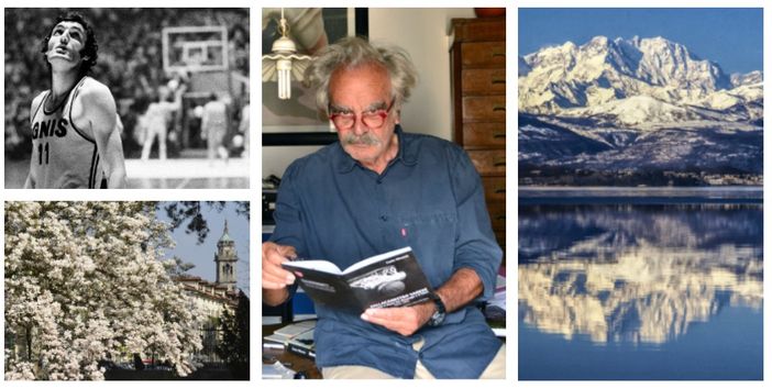 Meazza, ogni foto una vita: «Il Rosa, il basket, i viaggi. La mia Varese? La magnolia fiorita di via Sanvito»