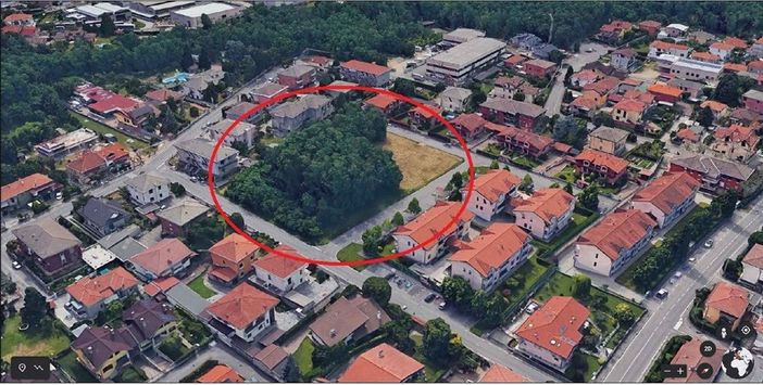 L'area destinata ad accogliere il nuovo polo per l'infanzia