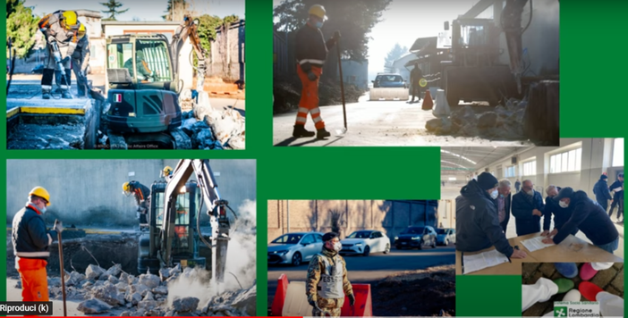 I lavori al "casermone" di Gallarate, fonte: pagina facebook di Asst Valle Olona