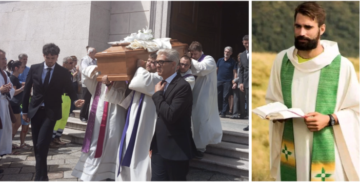 Commozione e gratitudine a Cannobio, nel Verbano Cusio Ossola, per l'ultimo saluto a don Matteo Balzano, un «sacerdote tra i giovani» morto a 35 anni