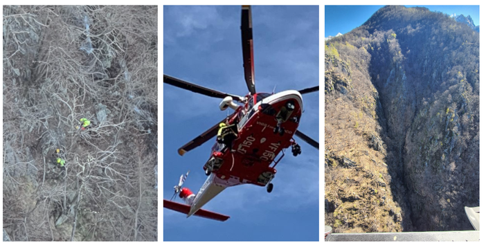 Due ragazze si perdono sui boschi del Verbano: salvate dal "Drago" di Malpensa