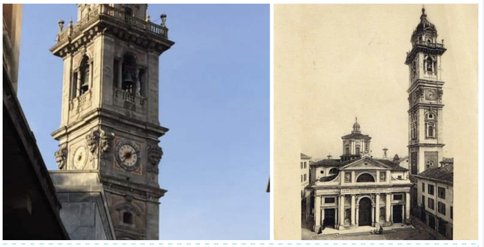 il Bernascone oggi e in una foto d'epoca (foto da La Varese Nascosta)