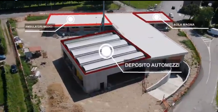 VIDEO Com’è e come sarà la nuova sede della Croce rossa di Busto