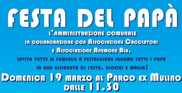 A Marnate la festa del papà si festeggia in Valle A Marnate la festa del papà si festeggia in Valle