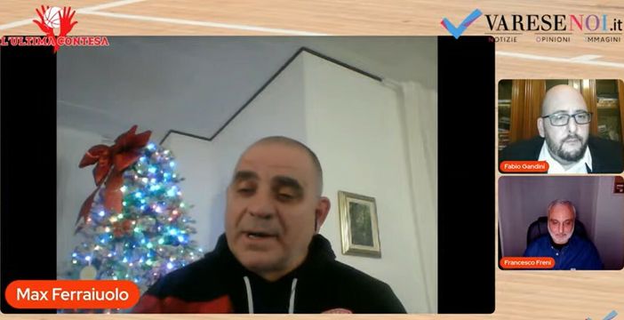 Max Ferraiuolo, ospite ieri sera a L'Ultima Contesa