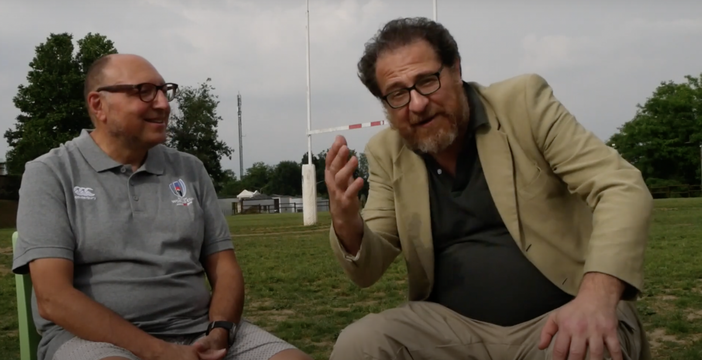 Giovanni Barbieri e Andrea Minidio, colonne del Rugby Varese e della Festa del Rugby