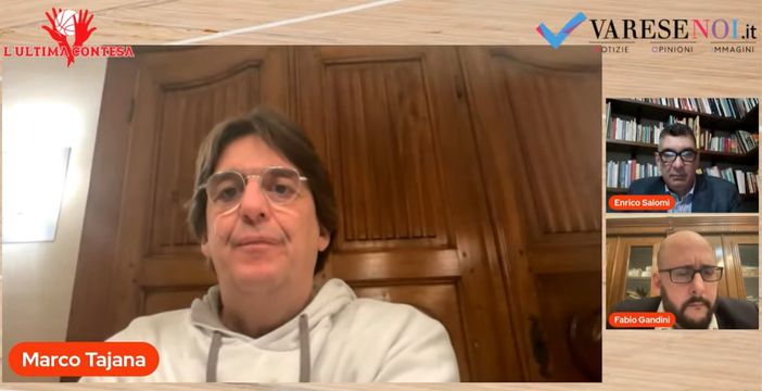 Marco Tajana, ospite ieri sera de L'Ultima Contesa