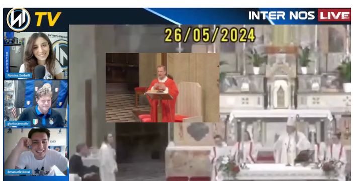 VIDEO. Il derby, le acquasantiere e il sassolino di monsignor Luca Raimondi VIDEO. Il derby, le acquasantiere e il sassolino di monsignor Luca Raimondi