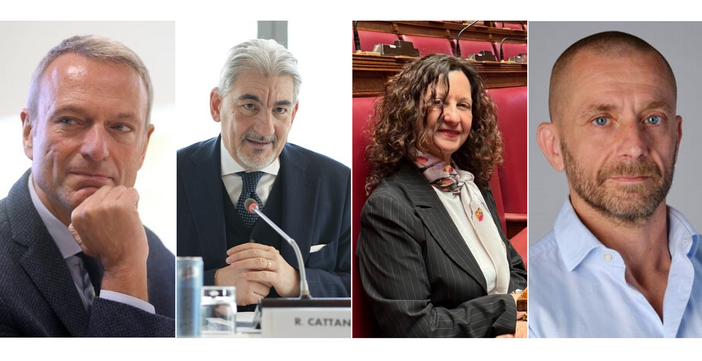Da sinistra: Luca Marsico, Raffaele Cattaneo, Manuela Maffioli, Marco Colombo Da sinistra: Luca Marsico, Raffaele Cattaneo, Manuela Maffioli, Marco Colombo