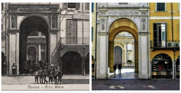 LA VARESE NASCOSTA. Quel giorno di fine maggio in cui fu posta la prima pietra dell'Arco Mera