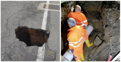 Via Macchio e rete fognaria comunale: lo spreco d'acqua a Cavaria con Premezzo è di 10 litri al secondo