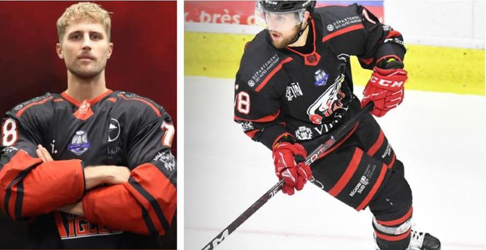 Mikael Kuronen, 32 anni, attaccante finlandese di Tampere (foto Les Aigles de Nice)