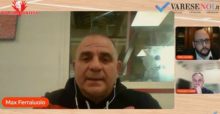 Max Ferraiuolo, ospite ieri sera a L'Ultima Contesa