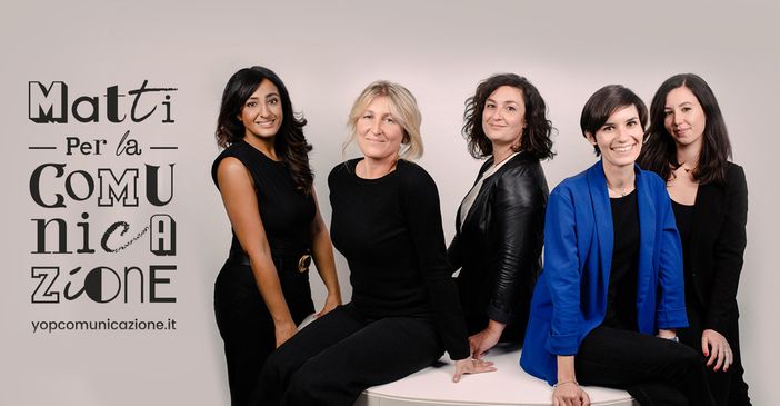 Lo staff dell'agenzia varesina Yop! Lo staff dell'agenzia varesina Yop!