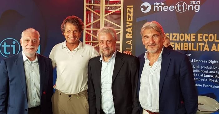 Giorgio Mariani al Meeting nella foto da lui postata