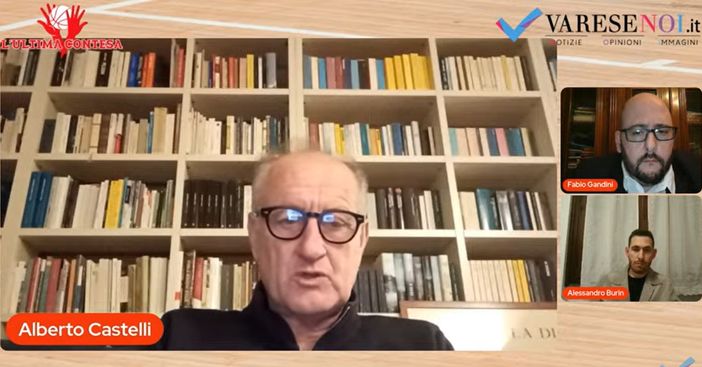 Alberto Castelli, ospite ieri sera de L'Ultima Contesa