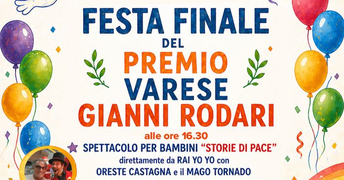 A Sangiano un sabato di grande festa con il "Premio Varese Gianni Rodari"
