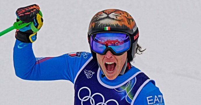 Brignone regina di Cortina: oro nel SuperG sull’Olimpia delle Tofane Brignone regina di Cortina: oro nel SuperG sull’Olimpia delle Tofane