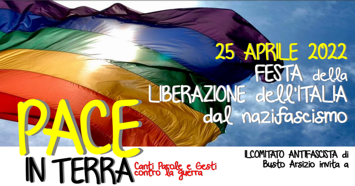 Una piazza colorata e una raccolta fondi per Emergency. Il 25 aprile del Comitato Antifascista
