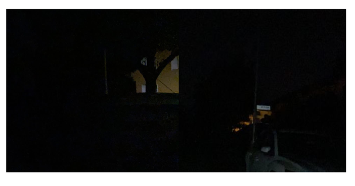 Sant'Anna nel buio ancora ieri sera