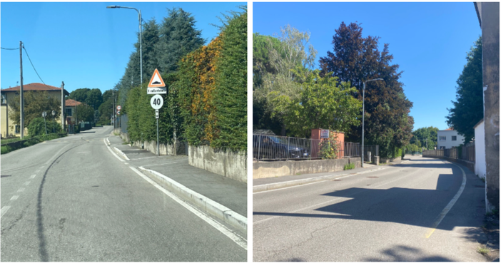 Il pericoloso tratto di "autostrada" di via Astico, tra Avigno e Casciago Il pericoloso tratto di "autostrada" di via Astico, tra Avigno e Casciago
