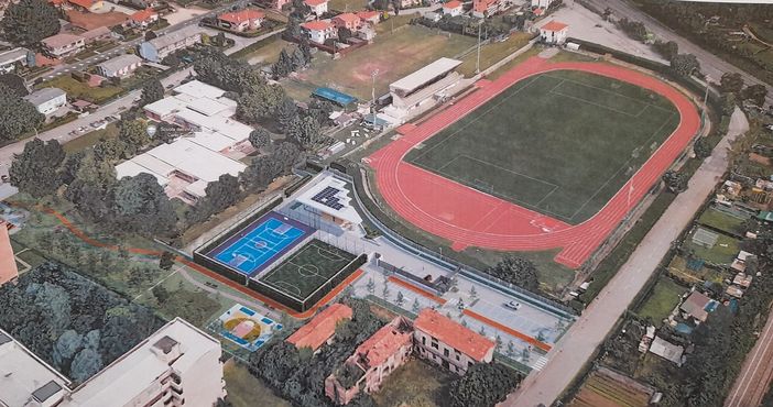 La cittadella che sorgerà nelle vicinanze dello stadio