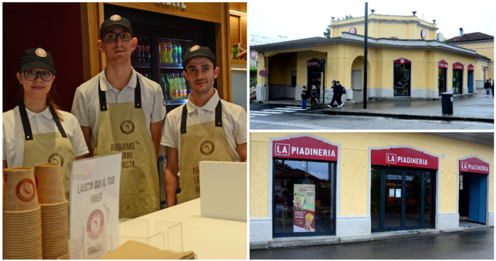 La Piadineria ha ridato gsuto ai locali dell'ex Chalet Martinelli in zona stazioni