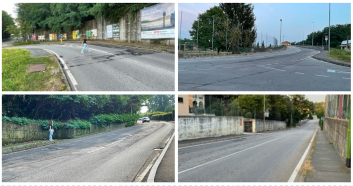 «Niente passaggi pedonali, marciapiedi a metà e velocità. Quanti rischi per i pedoni tra Giubiano e viale Belforte»