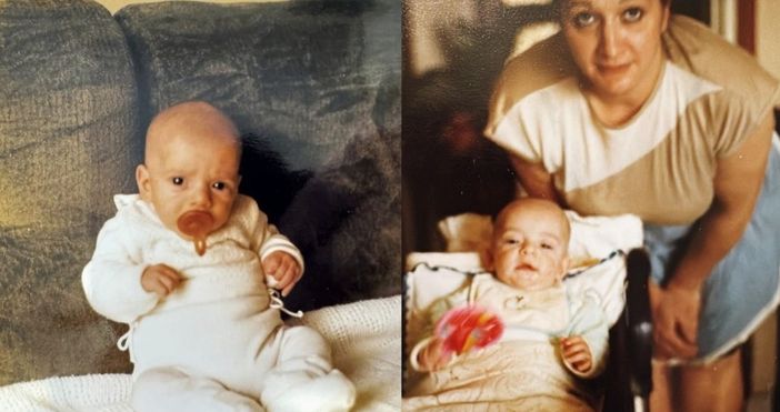 Mattia Costante, appena nato, insieme a mamma Luciana Mattia Costante, appena nato, insieme a mamma Luciana