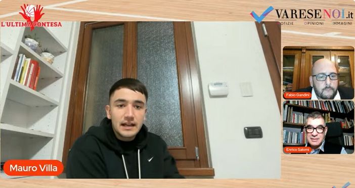 Mauro Villa, ospite ieri sera a L'Ultima Contesa