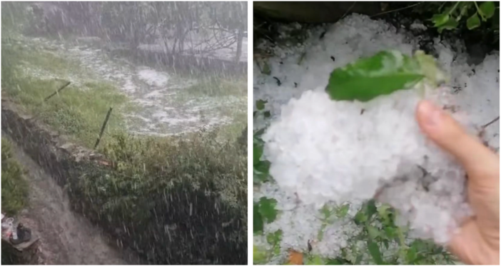 Grandinata a Maccagno con Pino e Veddasca (si ringrazia Giacomo sul canale Instagram naturalmeteo_reporter) Grandinata a Maccagno con Pino e Veddasca (si ringrazia Giacomo sul canale Instagram naturalmeteo_reporter)