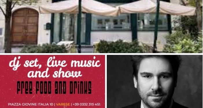 Biif Varese sta per aprire dove sorgeva la storica Bella Napoli: sotto la locandina della serata di inaugurazione e Valerio Alberici, titolare di Athena Consulting, proprietaria dello stabile e dell'attività Biif Varese sta per aprire dove sorgeva la storica Bella Napoli: sotto la locandina della serata di inaugurazione e Valerio Alberici, titolare di Athena Consulting, proprietaria dello stabile e dell'attività