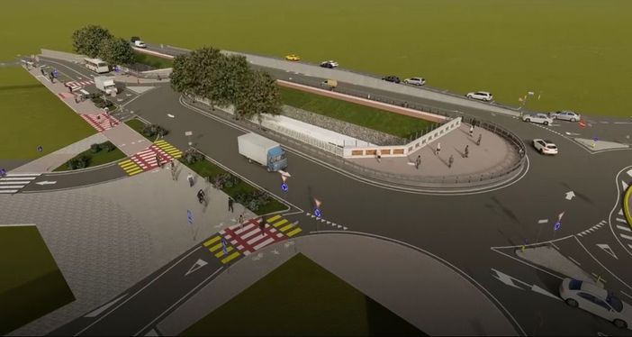 Rendering del nuovo largo Flaiano