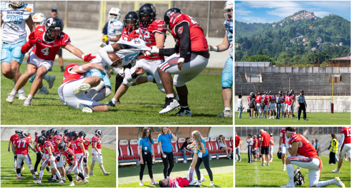 Skorpions, missione compiuta al Franco Ossola: tra due settimane rivincita con i Panthers Parma (foto Alessandro Umberto Galbiati)