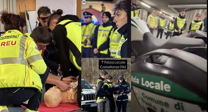 Alcune immagini delle storie diffuse sui social dall'associazione Ragazzi on the Road Alcune immagini delle storie diffuse sui social dall'associazione Ragazzi on the Road