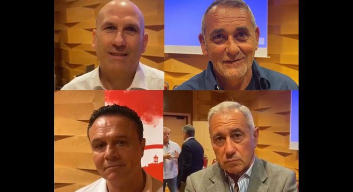 Dall'alto in senso orario Stefano Pertile, Corrado Cotta, Davide Raineri e Massimo Scodellaro Dall'alto in senso orario Stefano Pertile, Corrado Cotta, Davide Raineri e Massimo Scodellaro