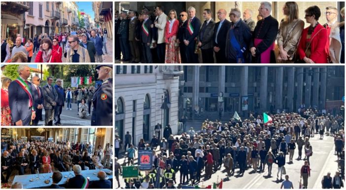 Le immagini del 25 Aprile a Varese Le immagini del 25 Aprile a Varese