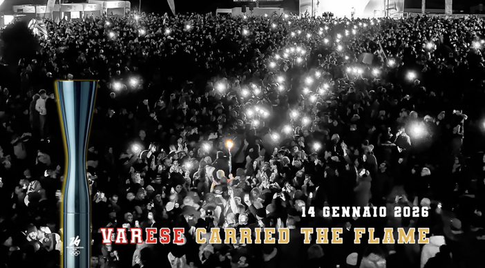 VIDEO - Varese ha portato la fiamma. Il racconto di un’emozione