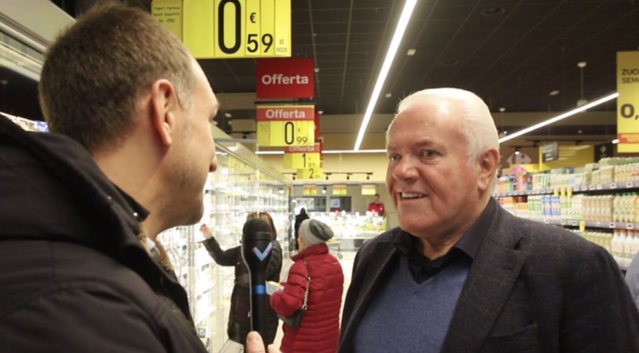 Ugo Fantinato in una delle ultime interviste a VareseNoi