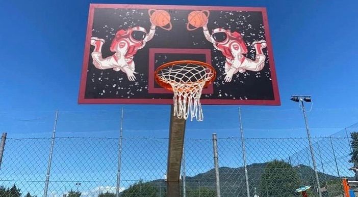 Campetto da minibasket ai Giardini Estensi "firmato" Il Basket Siamo Noi: verrà inaugurato domenica 3 ottobre